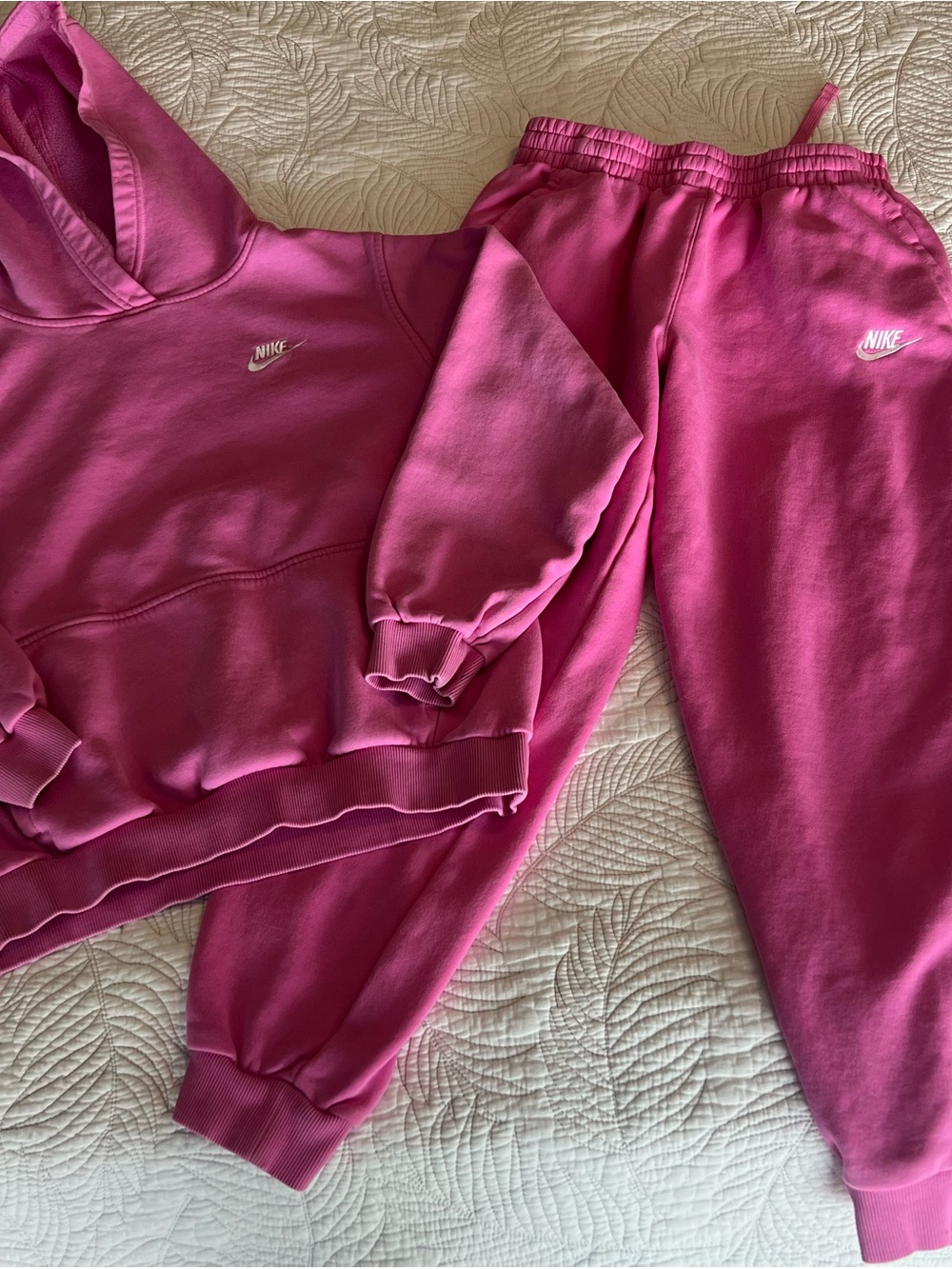 Nike Kids' Pink Sweatsuit